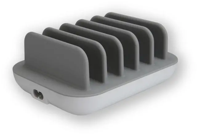 Alt view image 5 of 7 - Emerson 5-Port USB Charging Station with LED Charging Indicator Light