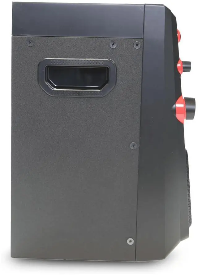 Alt view image 5 of 7 - Emerson Portable Bluetooth Karaoke System with 7" LCD Display and Mic Input