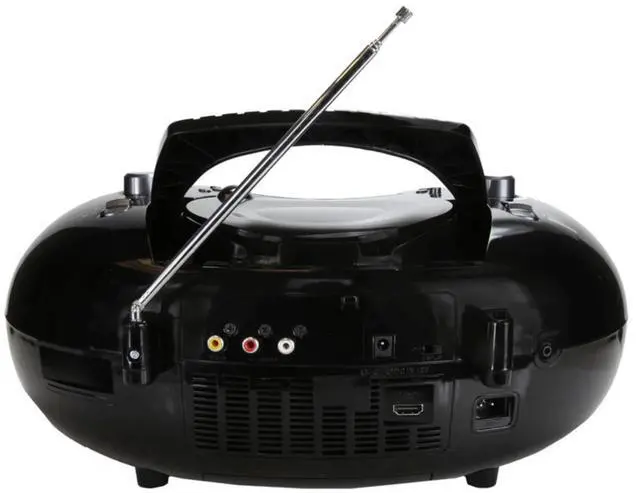 Alt view image 3 of 7 - Emerson 7 Bluetooth DVD Boombox with HD-INPUT AM/FM Radio and Stereo Speakers