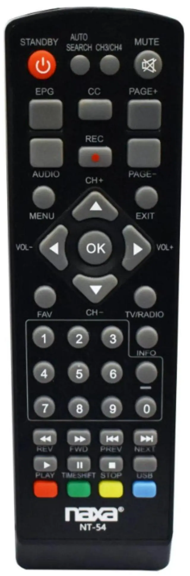 Alt view image 4 of 5 - Naxa NT-54 Digital Hdtv Converter Box