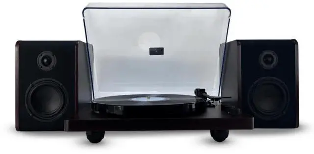 Alt view image 5 of 7 - Victor Lincoln Record Player with Stereo Speakers