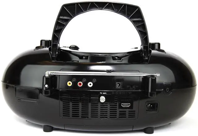 Alt view image 5 of 7 - Emerson 7" Bluetooth DVD Boombox w AMFM Radio, Stereo Speakers & Multi-Media