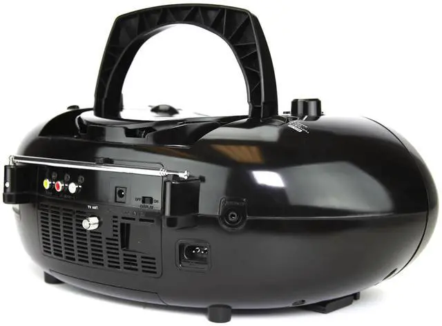 Alt view image 3 of 7 - Emerson 7" Bluetooth DVD Boombox w AMFM Radio, Stereo Speakers & Multi-Media