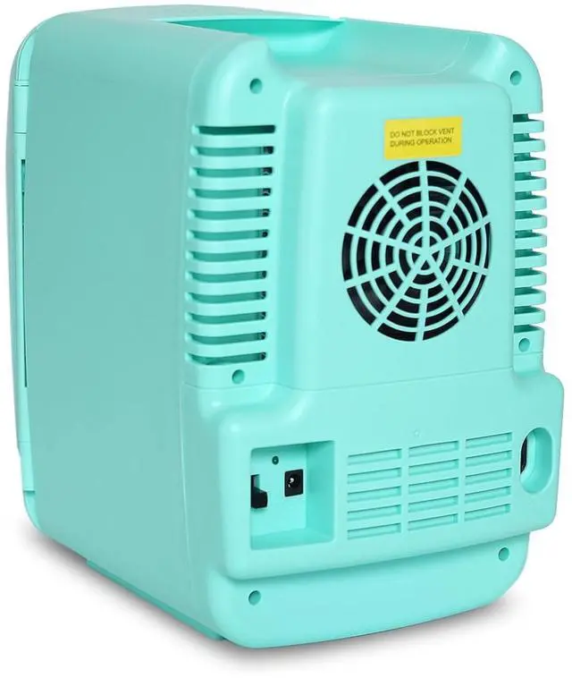 Alt view image 2 of 8 - Emerson Portable Mini Fridge Cooler Blue