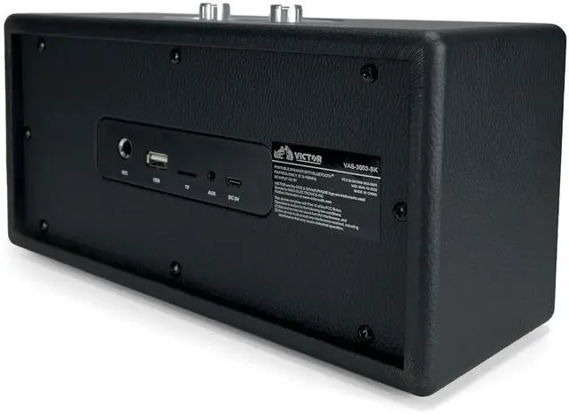 Alt view image 4 of 7 - Victor Portable Speaker with Bluetooth Wireless Technology and Built-In Battery