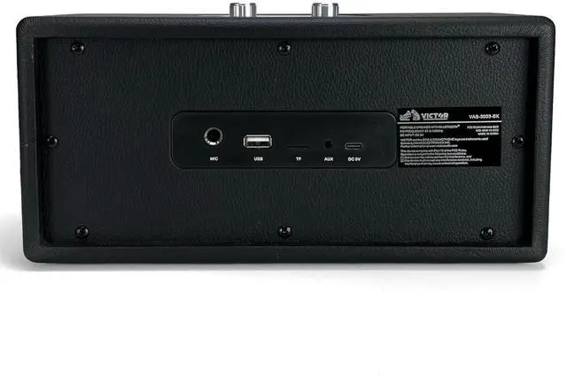 Alt view image 6 of 7 - Victor Portable Speaker with Bluetooth Wireless Technology and Built-In Battery