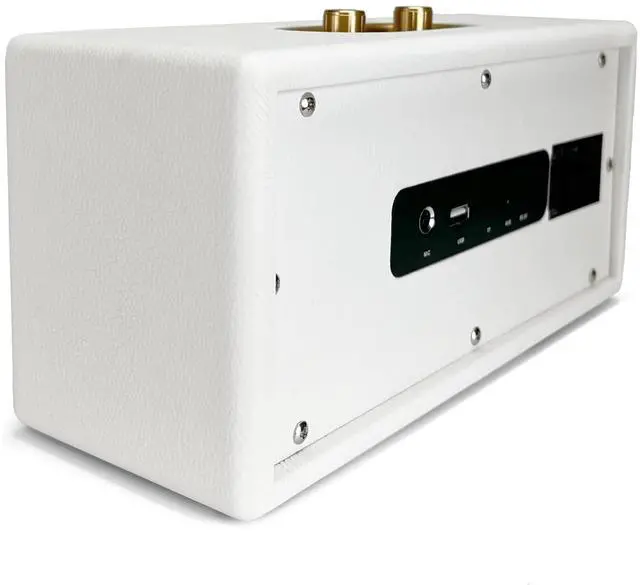 Alt view image 6 of 7 - Victor Portable Speaker with Bluetooth Wireless Technology and Built-In Battery Cream