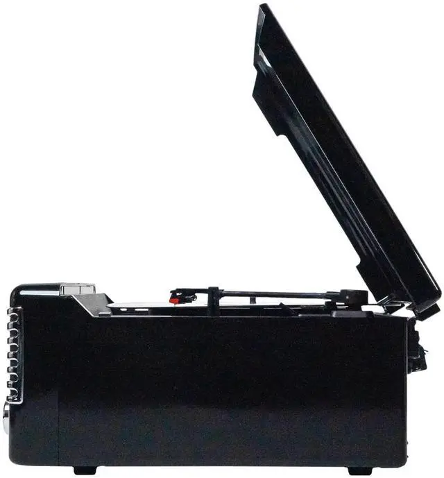 Alt view image 7 of 7 - Victor Diner 7-in-1 Turntable Music Center with CD & MP3 Player and Bluetooth Function