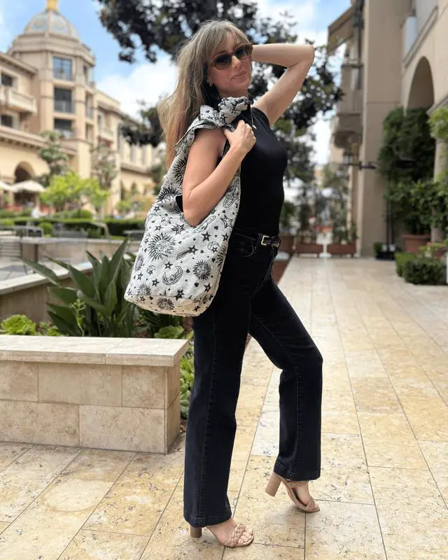 Alt view image 7 of 7 - Jupiter Gear Home Celestial Print Hobo Bag