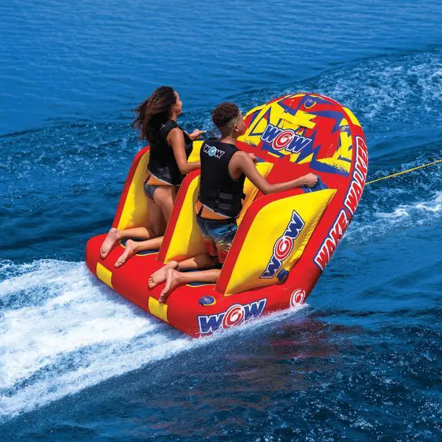 Alt view image 4 of 7 - WOW Watersports Wake Walker 2-Person Towable