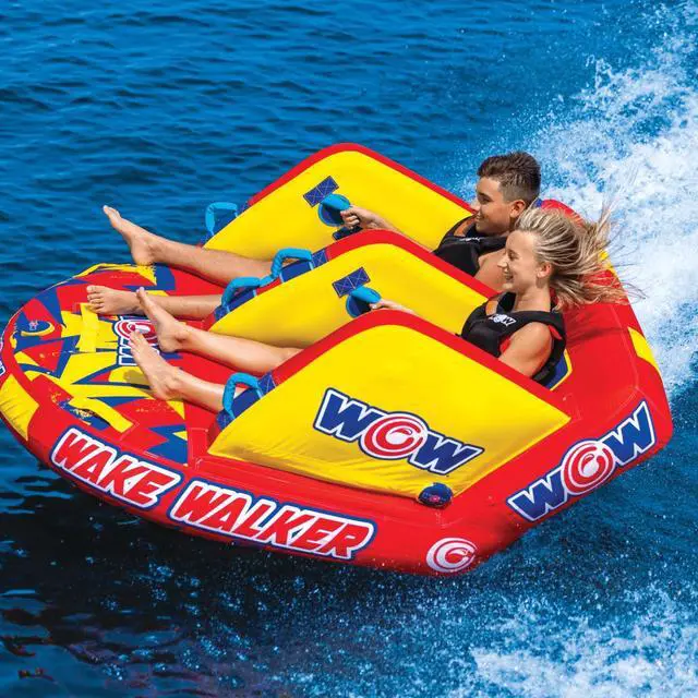 Alt view image 2 of 7 - WOW Watersports Wake Walker 2-Person Towable