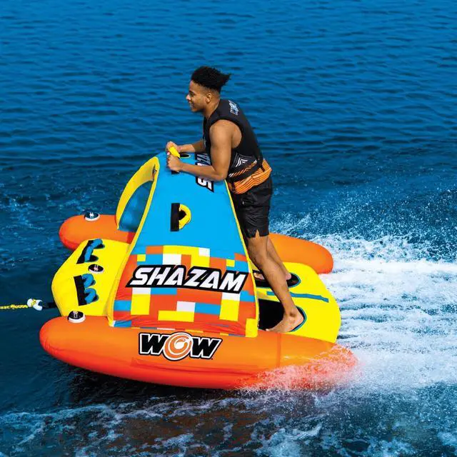 Alt view image 6 of 7 - WOW Watersports Shazam 1- and 2-Person Towable