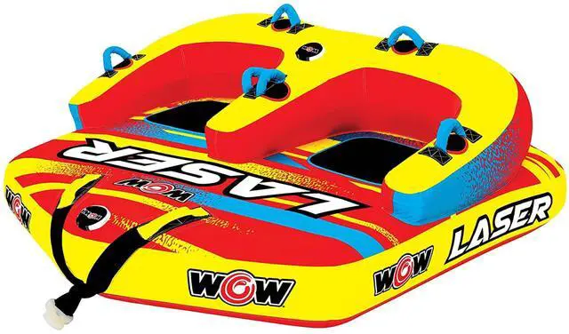 Alt view image 2 of 7 - WOW Watersports 23-WTO-4644 Laser 3P Towable