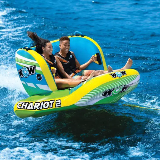 Alt view image 4 of 7 - WOW Watersports Chariot 2-Person Towable