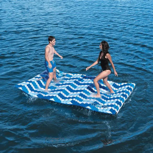 Alt view image 5 of 6 - WOW Watersports Blue Chevron Water Walkway