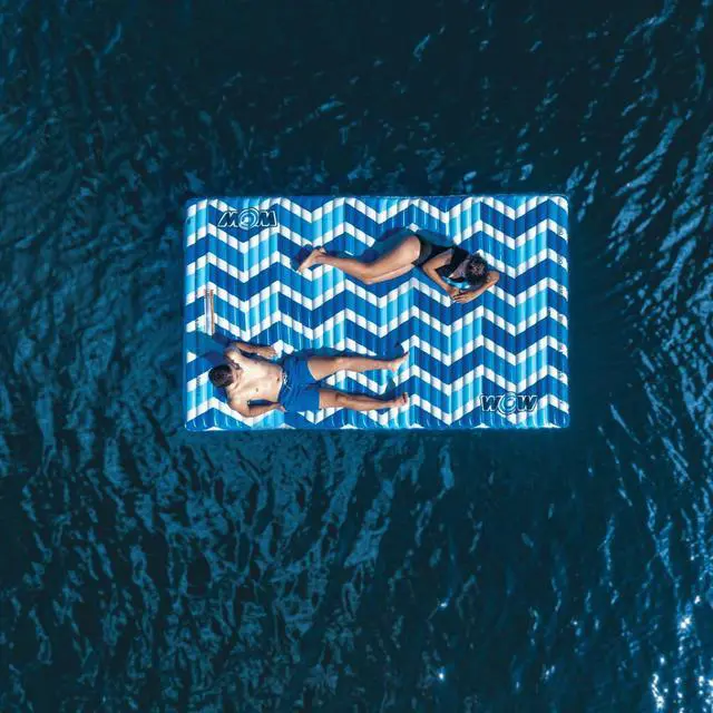 Alt view image 4 of 6 - WOW Watersports Blue Chevron Water Walkway