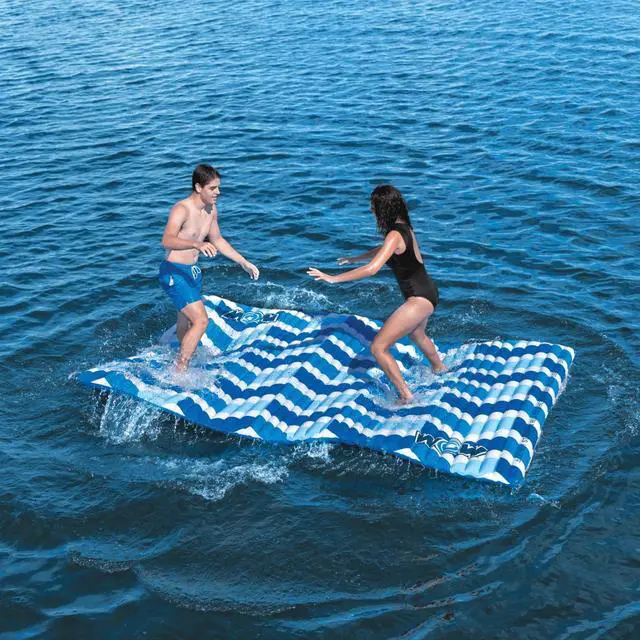 Alt view image 2 of 6 - WOW Watersports Blue Chevron Water Walkway