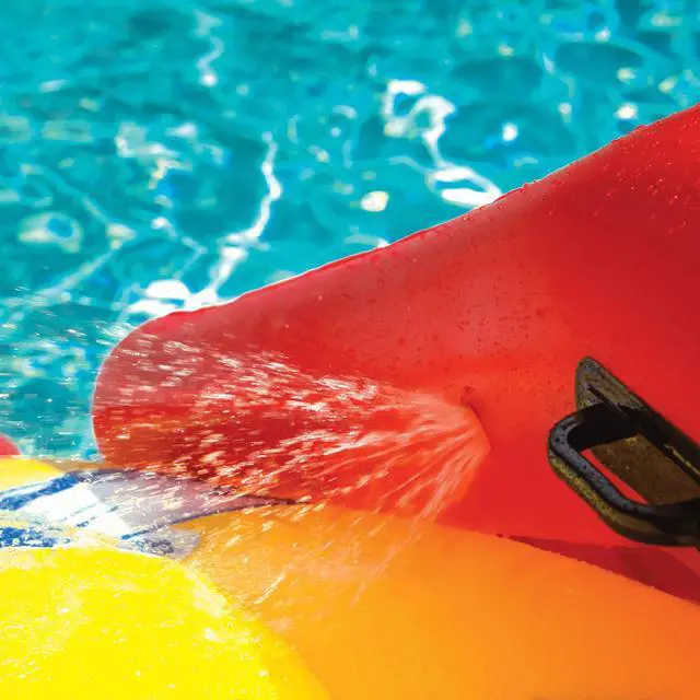Alt view image 5 of 7 - WOW Watersports Slide N Smile Inflatable Pool Slide with Sprinklers for Kids and Adults