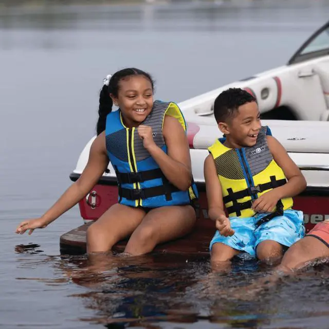 Alt view image 3 of 4 - WOW Watersports PFD Personal Floatation Device Lifejacket for Children