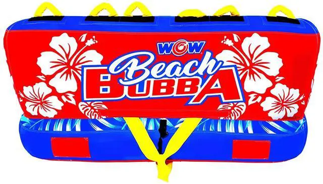 Alt view image 8 of 8 - WOW 22-WTO-3980 Beach Bubba 3 Person Towable Tube