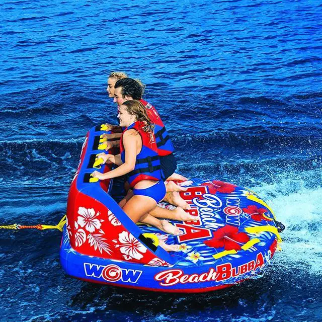 Alt view image 3 of 8 - WOW 22-WTO-3980 Beach Bubba 3 Person Towable Tube