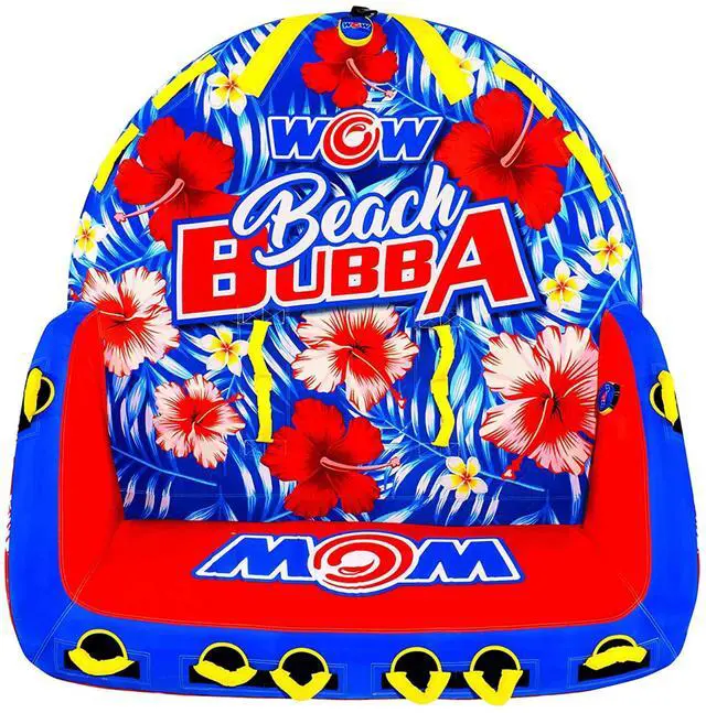 Alt view image 7 of 8 - WOW 22-WTO-3980 Beach Bubba 3 Person Towable Tube