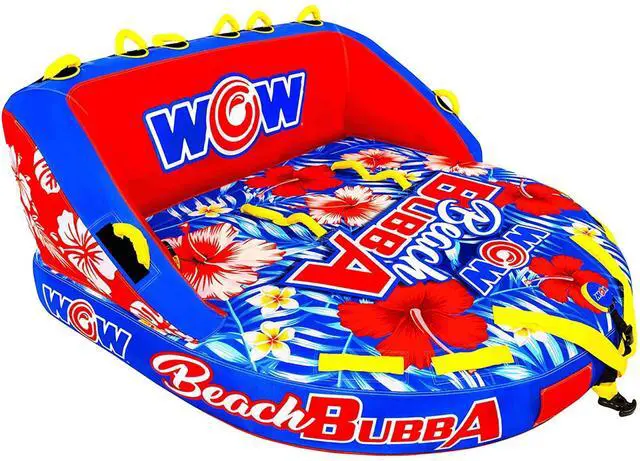 Alt view image 2 of 8 - WOW 22-WTO-3980 Beach Bubba 3 Person Towable Tube