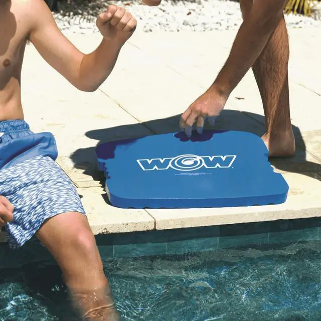 Alt view image 4 of 4 - WOW Watersports Foam Dipped Seats 2Pck Blue Wave