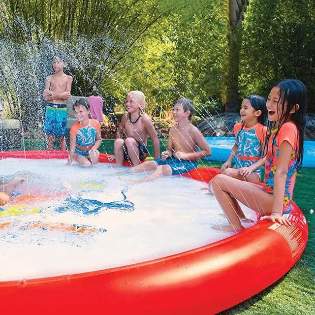 Alt view image 6 of 7 - WOW Watersports Super Splash Pad 12' with Sprinkler