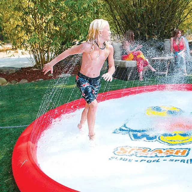 Alt view image 2 of 7 - WOW Watersports Super Splash Pad 12' with Sprinkler
