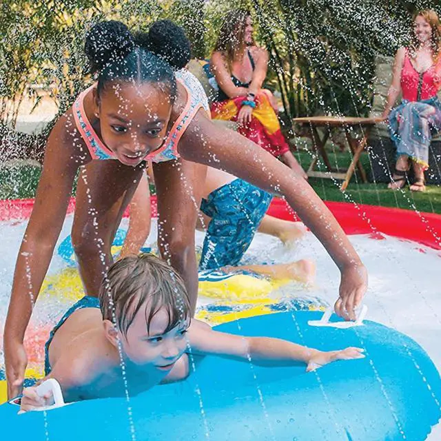 Alt view image 7 of 7 - WOW Watersports Super Splash Pad 12' with Sprinkler