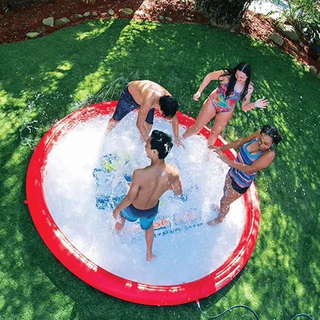 Alt view image 3 of 7 - WOW Watersports Super Splash Pad 12' with Sprinkler