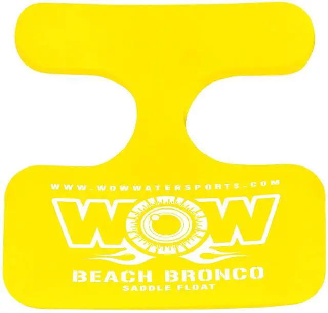 Main image of WOW Watersports Beach Bronco Pool Float Yellow