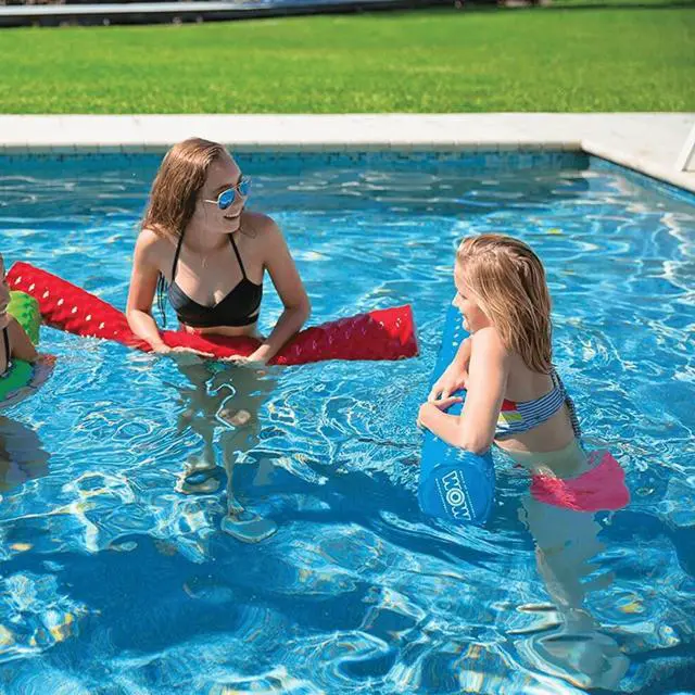 Alt view image 5 of 5 - WOW Watersports Dipped Foam Pool Noodle Blue