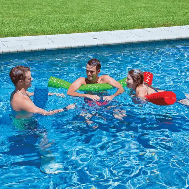 Alt view image 4 of 5 - WOW Watersports Dipped Foam Pool Noodle Blue