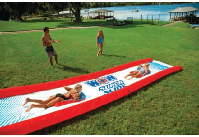 Alt view image 2 of 7 - WOW Watersports Super Giant 25ft Water Slide 25' X 6'