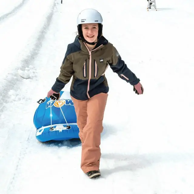 Alt view image 4 of 7 - WOW Watersports Snow Tube Bobsled for Kids and Adults