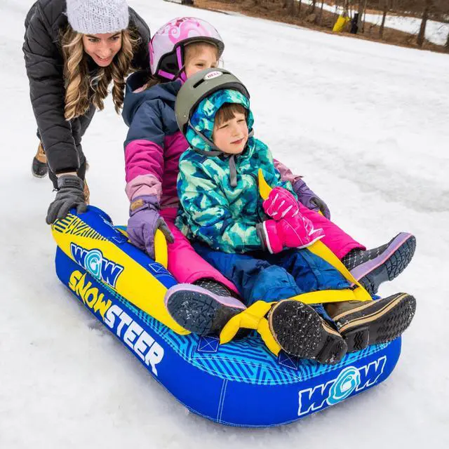 Alt view image 5 of 7 - WOW Watersports SnowSteer Snow Sled