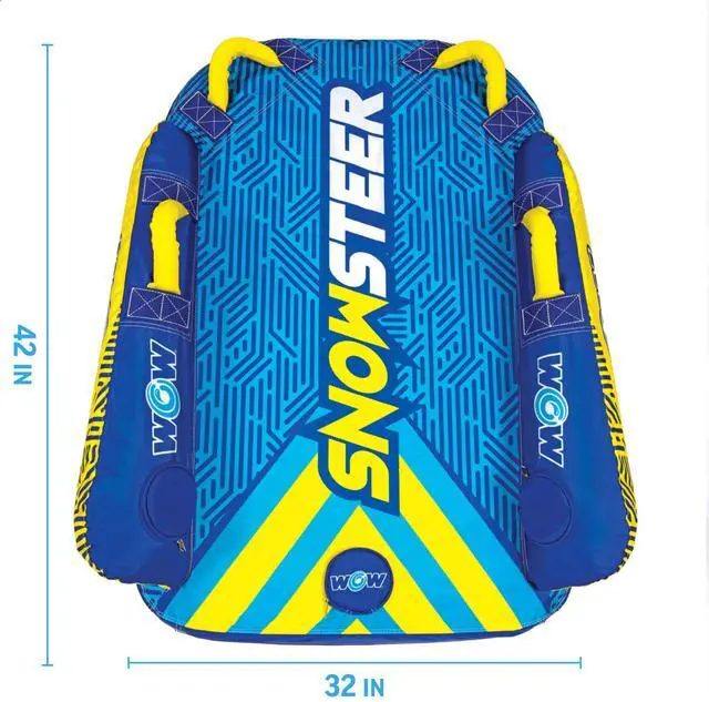 Alt view image 7 of 7 - WOW Watersports SnowSteer Snow Sled
