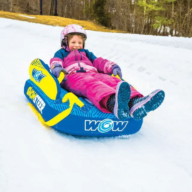 Alt view image 2 of 7 - WOW Watersports SnowSteer Snow Sled