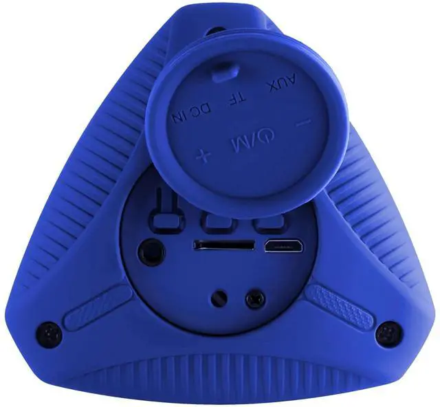Alt view image 3 of 5 - Supersonic IPX6 Water-Resistant Portable BT Speaker with True Wireless Technology Blue
