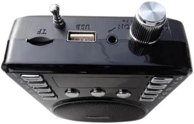 Alt view image 3 of 6 - Supersonic Bluetooth Portable PA System Black