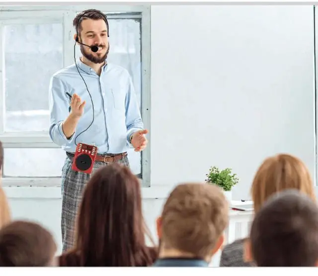 Alt view image 4 of 6 - Supersonic Bluetooth Portable PA System Red