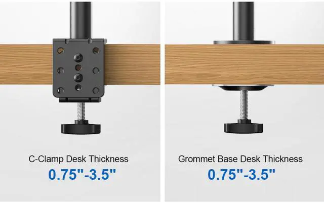 Alt view image 4 of 5 - ErgoAV Motion Mount for Single Monitors 13" to 27"