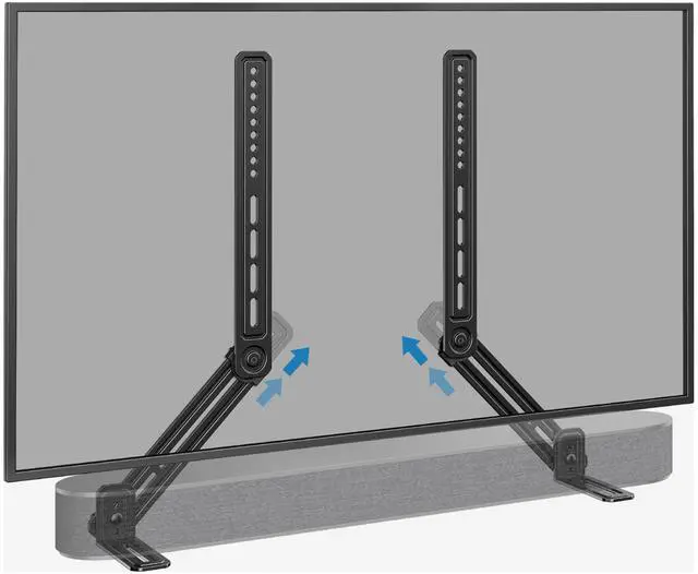 Alt view image 2 of 7 - ErgoAV Universal Soundbar Mount Supports up to 15lbs