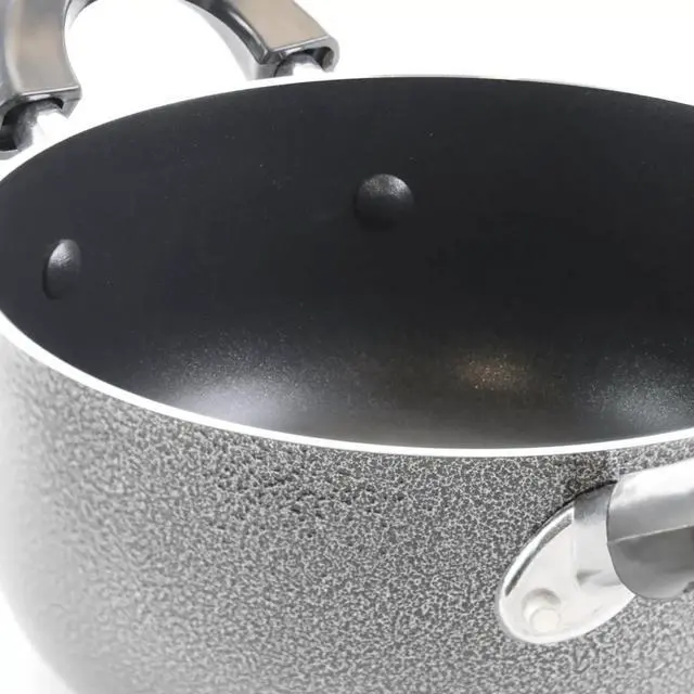 Alt view image 3 of 5 - Better Chef 24Qt Heavy Gauge Aluminum Dutch Oven with Glass Lid