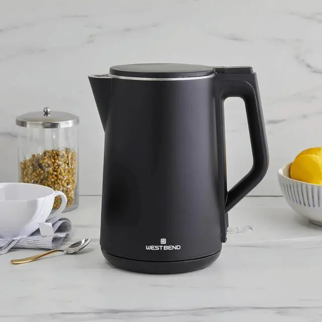 Alt view image 5 of 6 - West Bend 1500W 1.5L Cordless Kettle with Stainless Interior