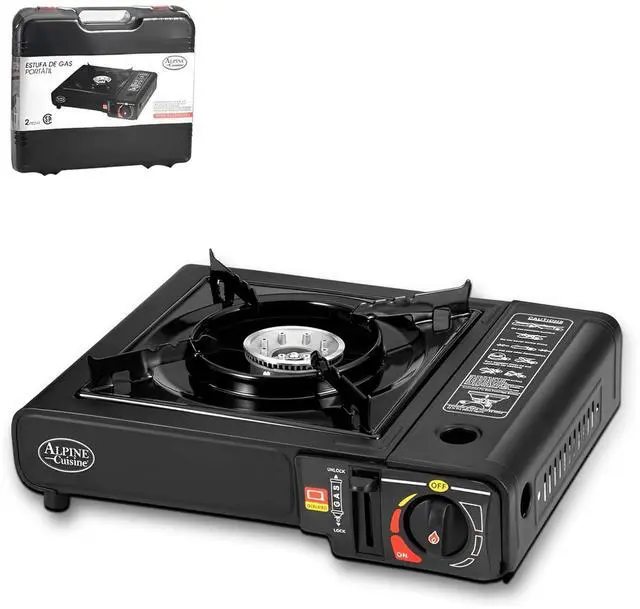 Main image of Alpine Cuisine Lightweight Portable Gas Stove for Outdoor and Indoor Cooking