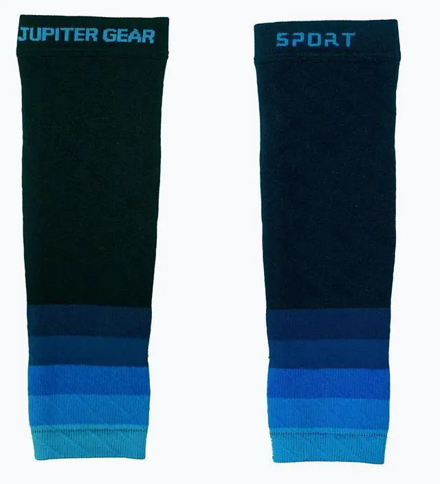 Alt view image 3 of 6 - JupiterGear Endurance Compression Calf & Leg Sleeve for Running and Hiking Large / XL