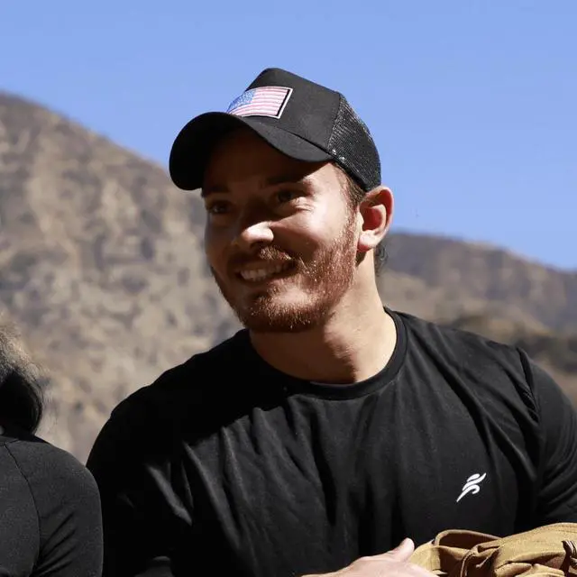Alt view image 7 of 7 - JupiterGear American Flag Trucker Hat with Adjustable Strap Black/Red